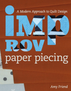 Improv Paper Piecing Book Cover