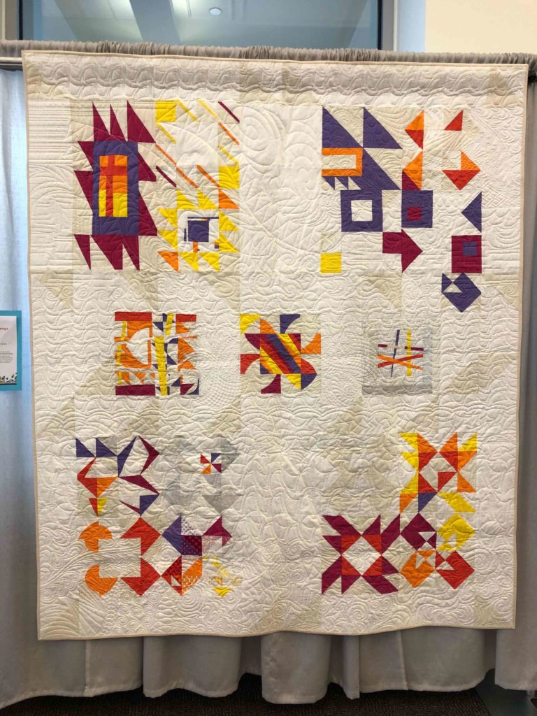 DMMQG's "Enigma Variations" at QuiltCon 2018
