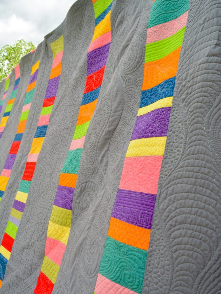 Dawn Sanders: Modern Coins quilt